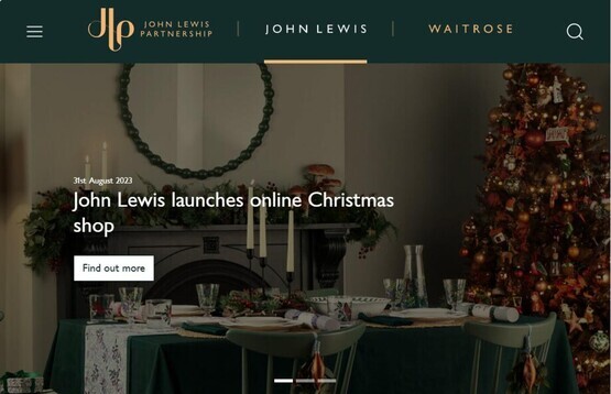 Shortlisted for Digital Impact Awards for John Lewis