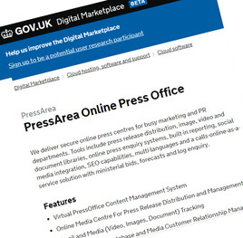 G-Cloud 10 Certification for PressArea
